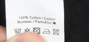 Missguided Women's Black Check Pencil Skirt UK 16