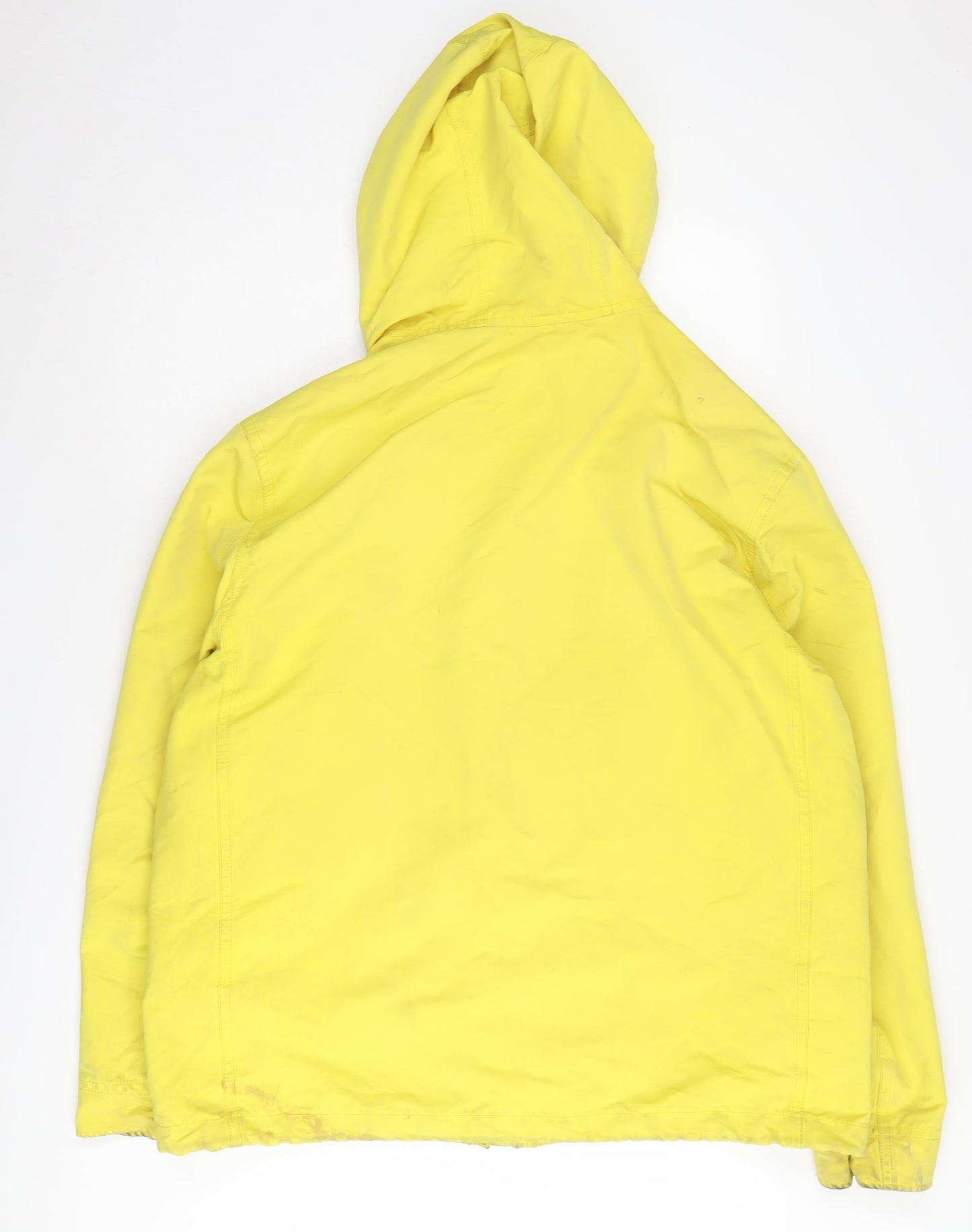 Arket Yellow Anorak Jacket Unisex Size 26 Casual Hooded