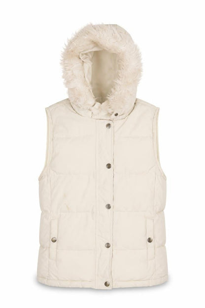 Womens UK Size XS Gap Ivory Puffer Jacket