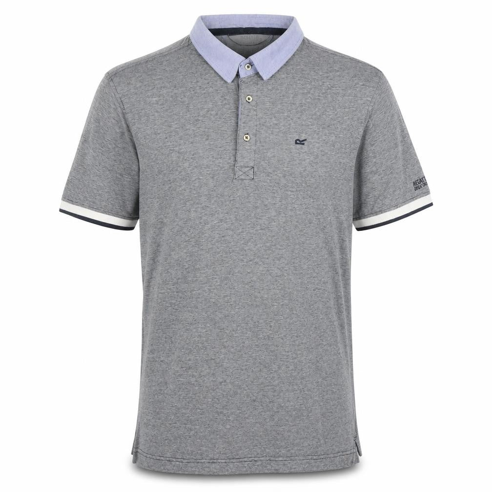 Mens UK Size L Regatta Cotton Polo Shirt