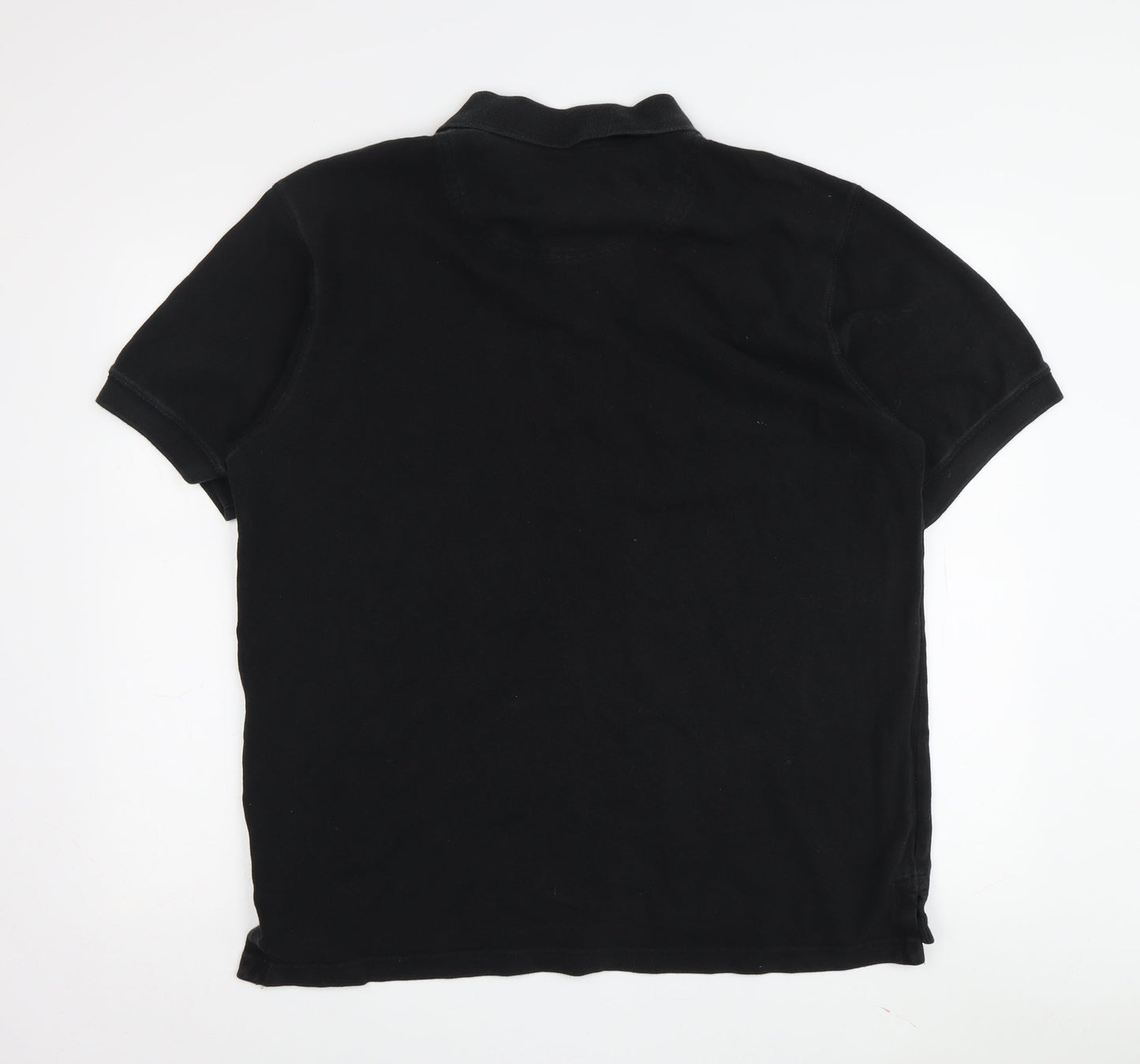 Timberland Men's Black Polo Shirt Size L