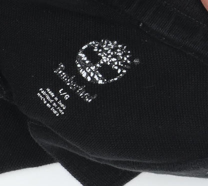 Timberland Men's Black Polo Shirt Size L