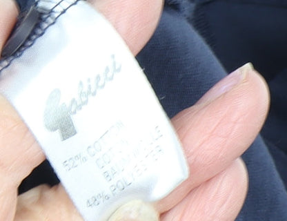 Gabicci Men's Blue XL Polo Shirt, Short Sleeve Casual