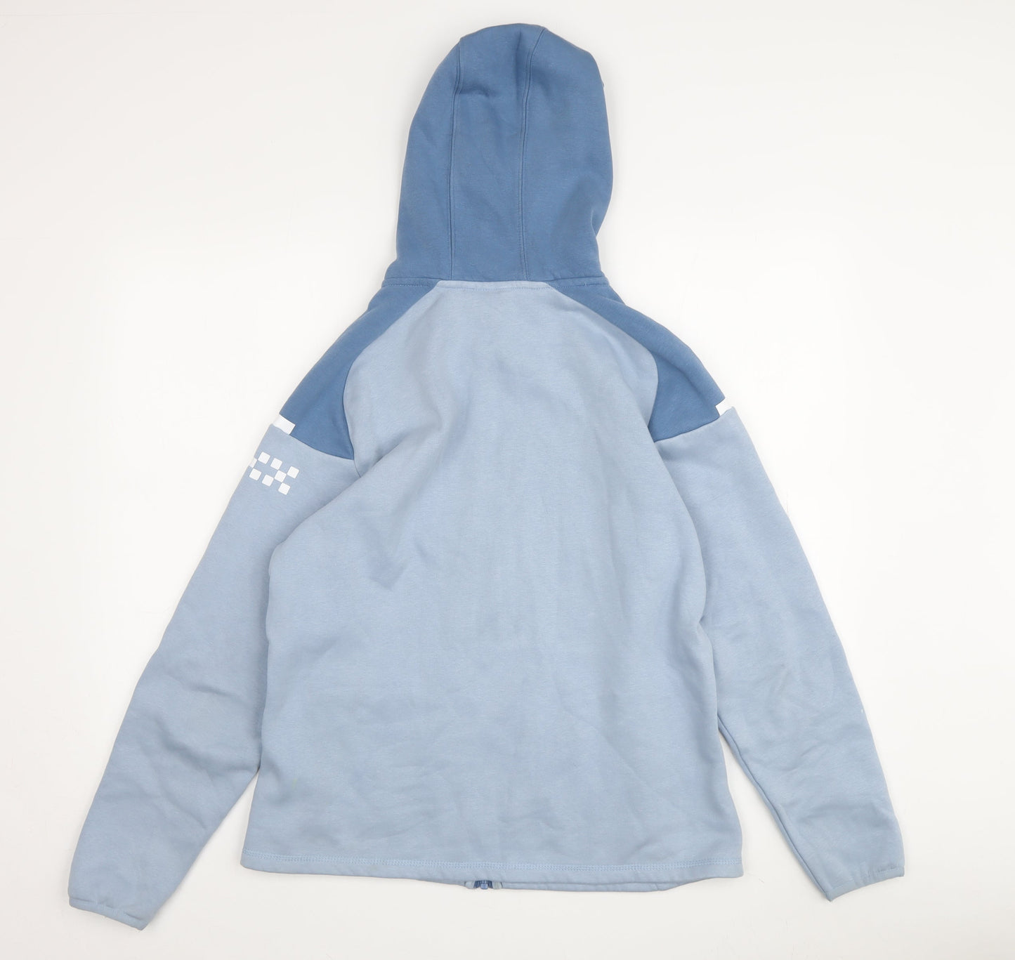 Puma Blue Full Zip Hoodie Unisex M