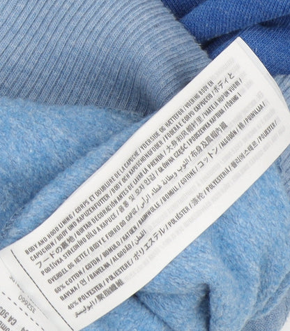 Hollister Boys Blue Full Zip Hoodie - XS, Cotton Blend