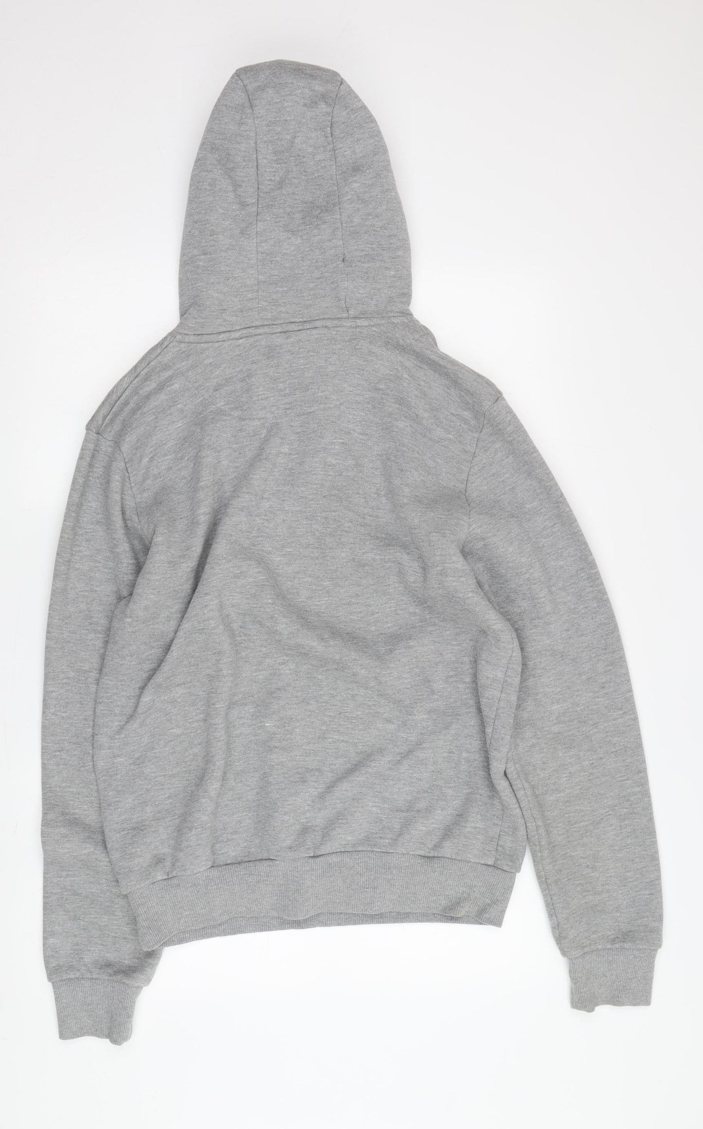 Mens UK Size S Penn Grey Pullover Hoodie