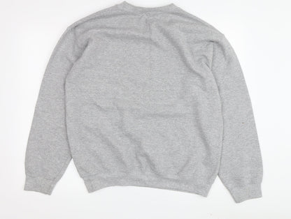 Womens UK Size M Harry Potter Grey Pullover Sweatshirt