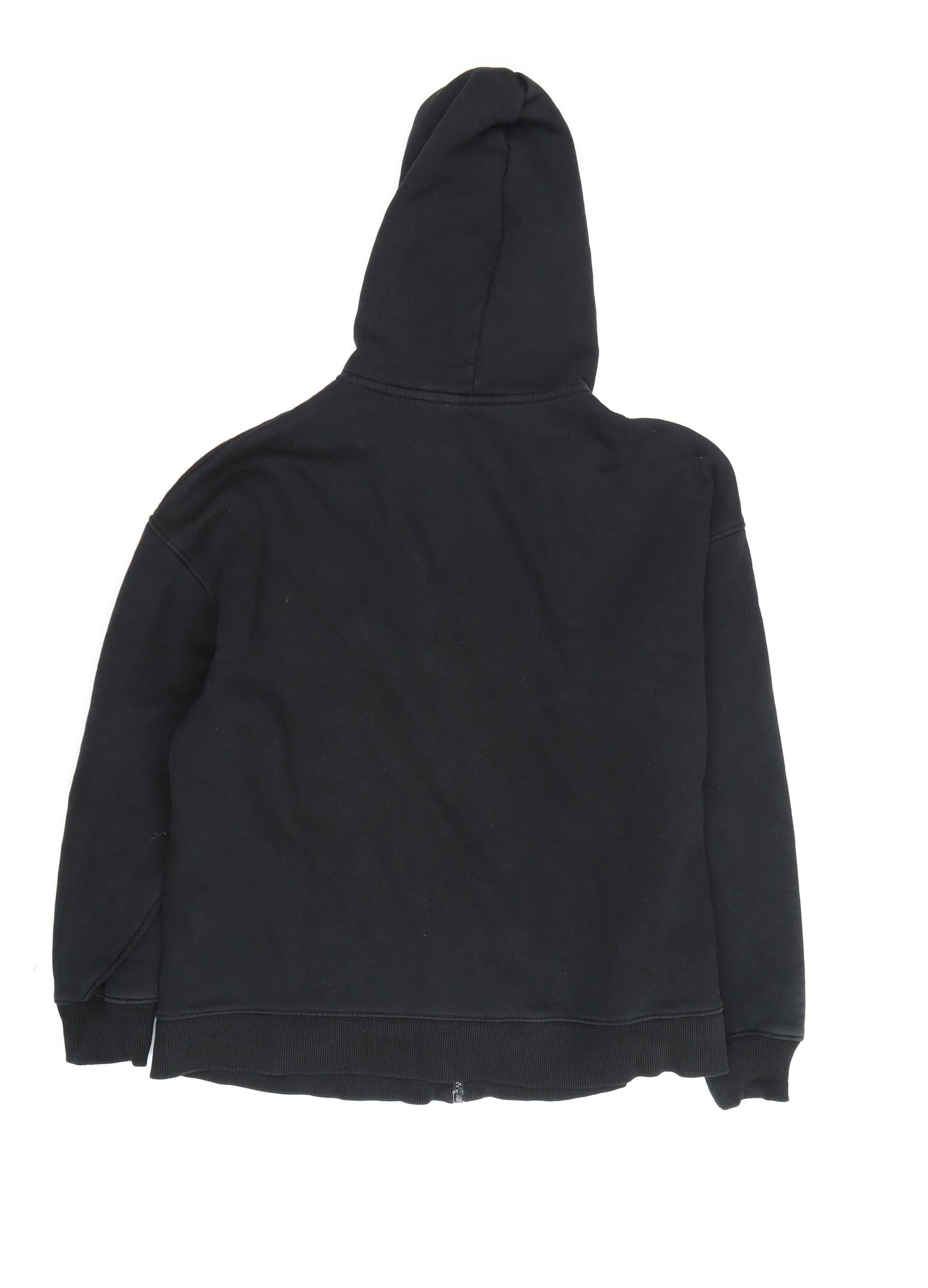 Mens UK Size L Gym King Black Full Zip Hoodie