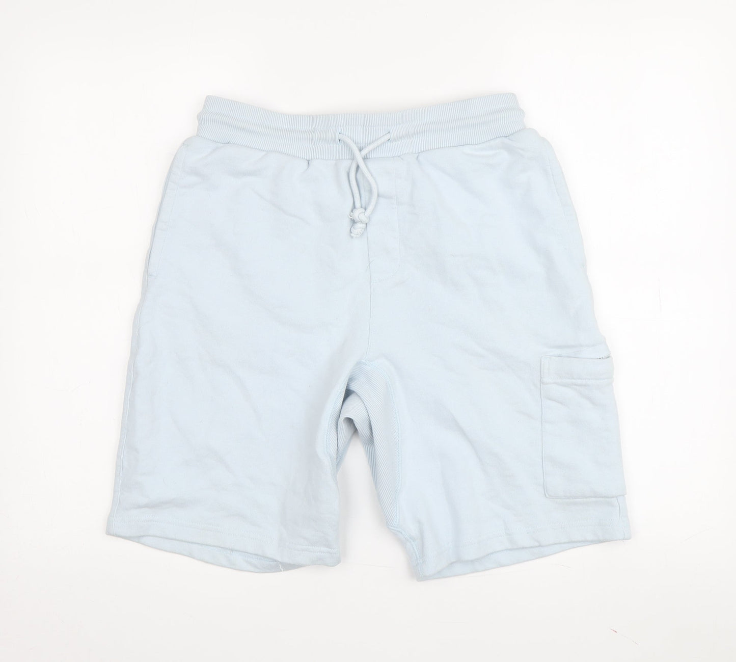 Red Herring Men's Blue Sweat Shorts, Size S, Casual Style