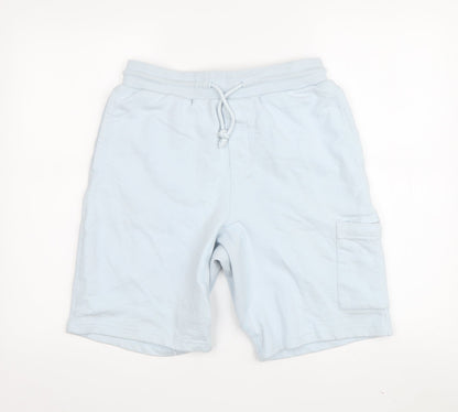 Red Herring Men's Blue Sweat Shorts, Size S, Casual Style