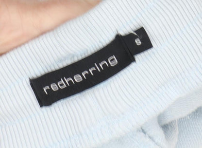 Red Herring Men's Blue Sweat Shorts, Size S, Casual Style