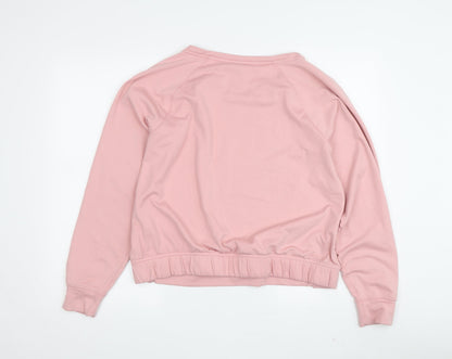 Puma Women's Pink Casual Pullover Top Size 10