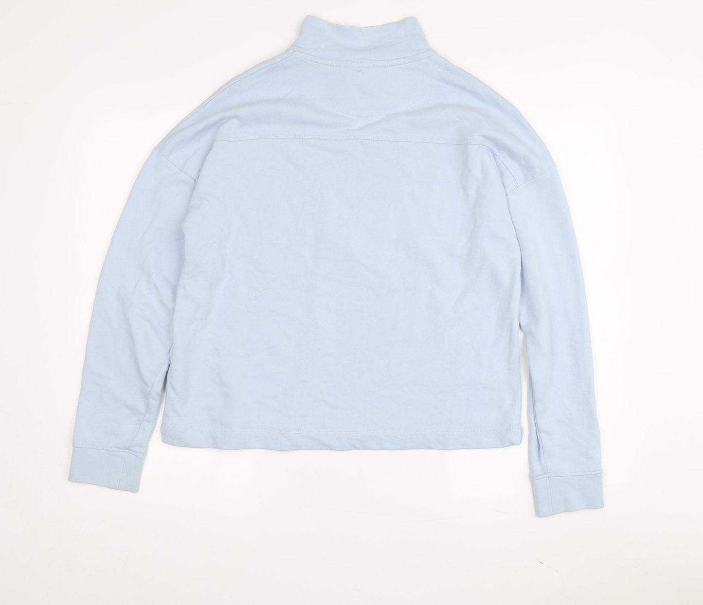 U.S. Polo Assn. Women's Blue Cotton Pullover Sweatshirt