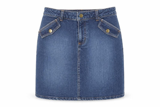 Womens UK Size 2 Banana Republic Straight & Pencil Denim Skirt