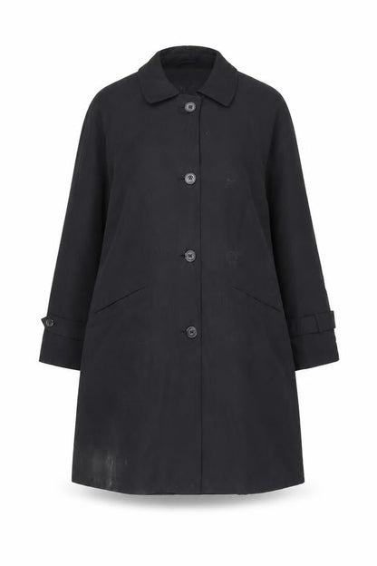 Womens UK Size 8 Alexon Black Overcoat