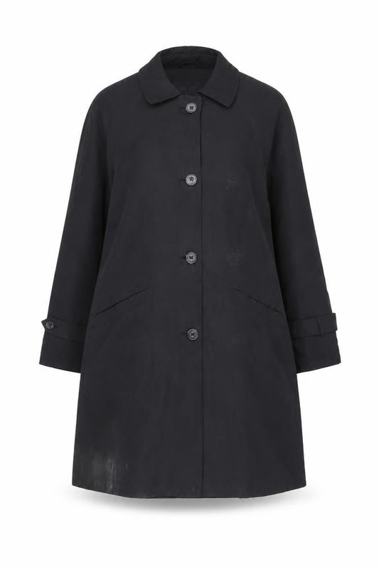 Womens UK Size 8 Alexon Black Overcoat