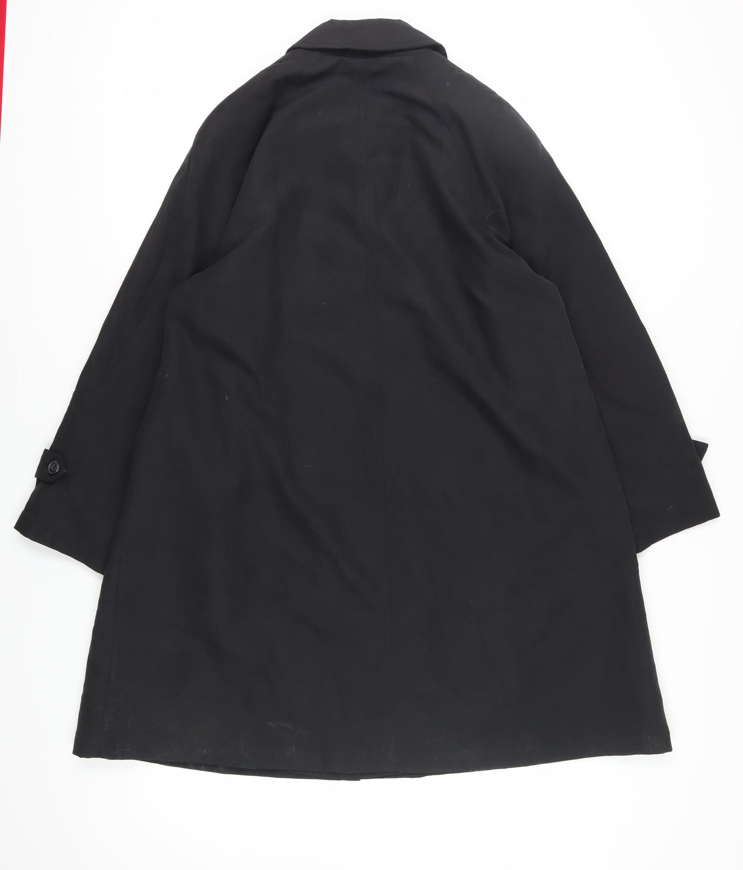 Alexon Women's Black Long Overcoat Size 8