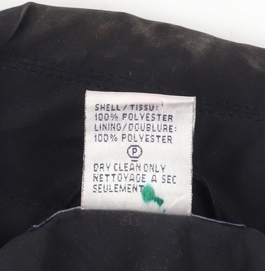 Alexon Women's Black Long Overcoat Size 8