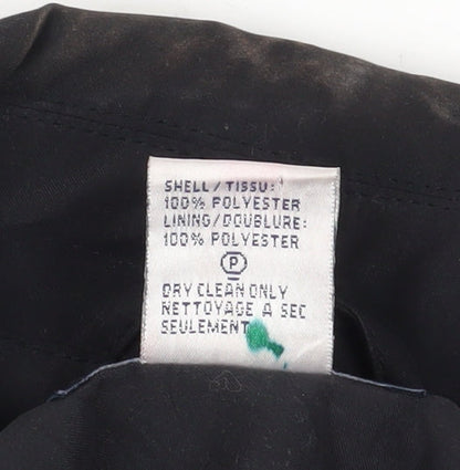 Alexon Women's Black Long Overcoat Size 8