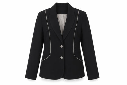 Womens UK Size 10 Jacques Vert Regular Black Blazer