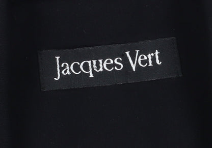 Jacques Vert Women's Black Blazer Size 10 Classic Fit