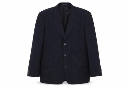 Mens UK Size 48 Pierre Cardin Regular Blue Suit Jacket