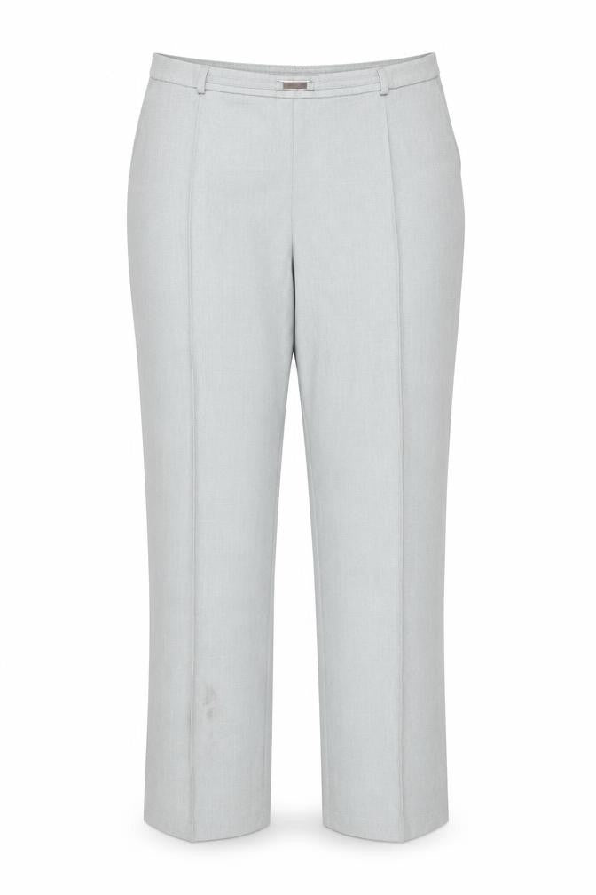 Womens UK Size 22 Honor Millburn Regular Fit Dress Pants Grey Trousers