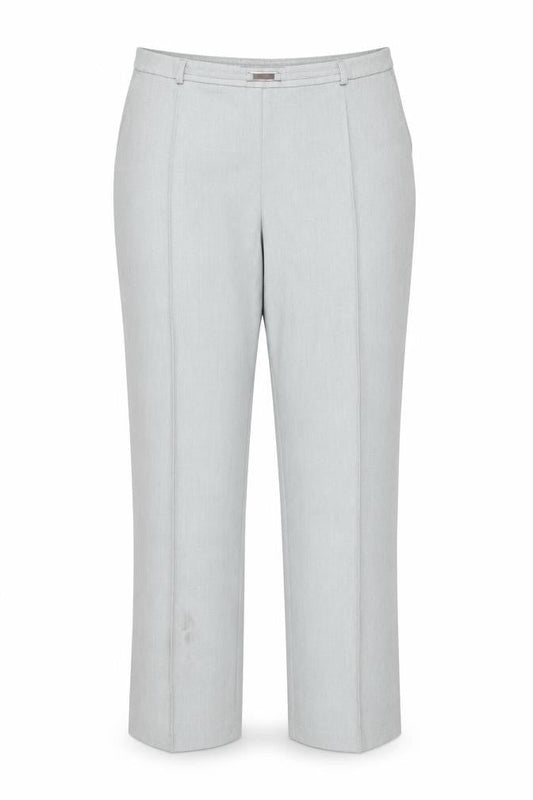 Womens UK Size 22 Honor Millburn Regular Fit Dress Pants Grey Trousers