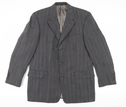Mens UK Size 40 Van Gils Regular Grey Suit Jacket