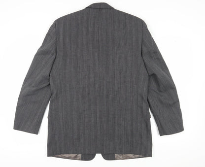 Mens UK Size 40 Van Gils Regular Grey Suit Jacket