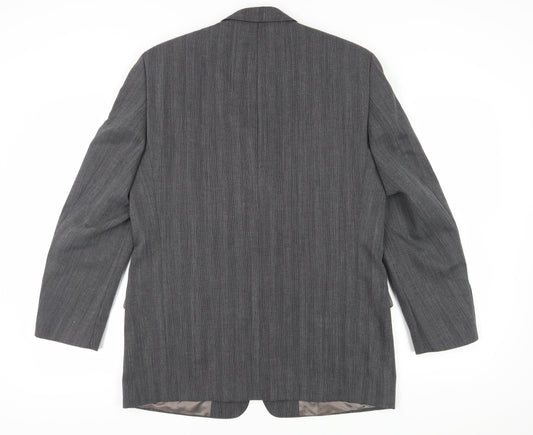 Mens UK Size 40 Van Gils Regular Grey Suit Jacket