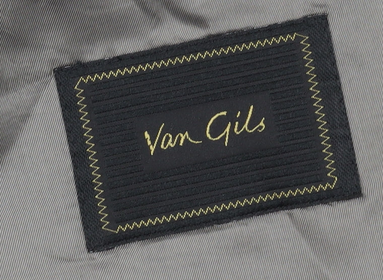 Mens UK Size 40 Van Gils Regular Grey Suit Jacket