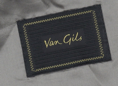 Mens UK Size 40 Van Gils Regular Grey Suit Jacket