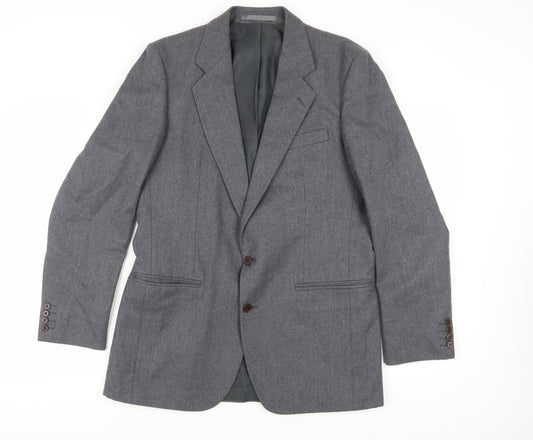 Mens UK Size 40 Centaur Regular Grey Suit Jacket