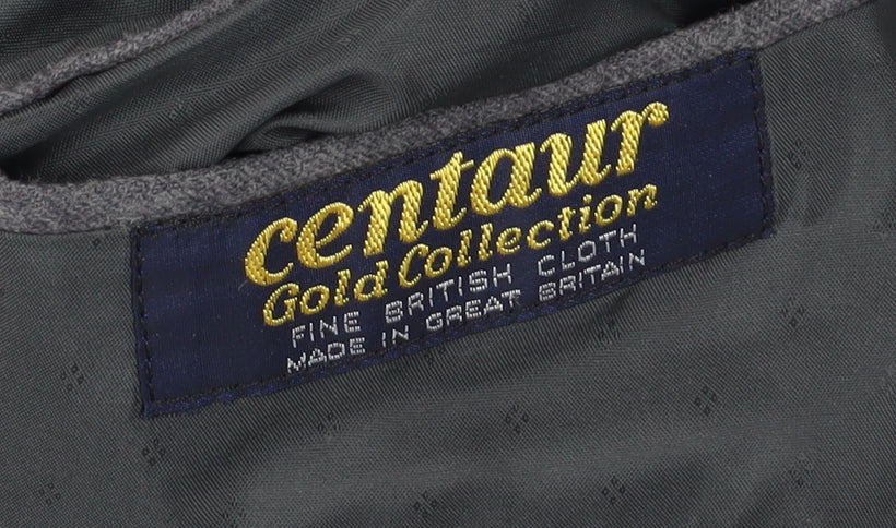 Mens UK Size 40 Centaur Regular Grey Suit Jacket
