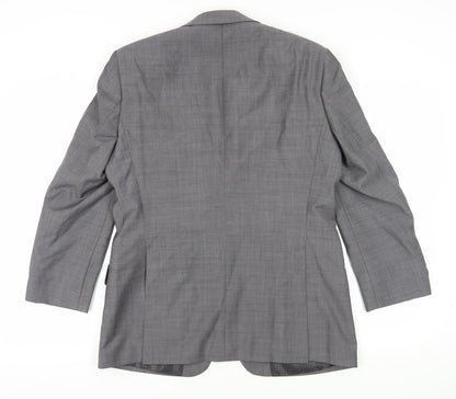Mens UK Size 40 Jeff Banks  Grey Suit Jacket