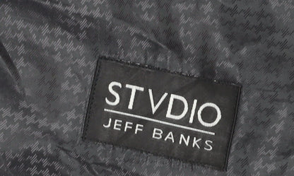 Mens UK Size 40 Jeff Banks  Grey Suit Jacket