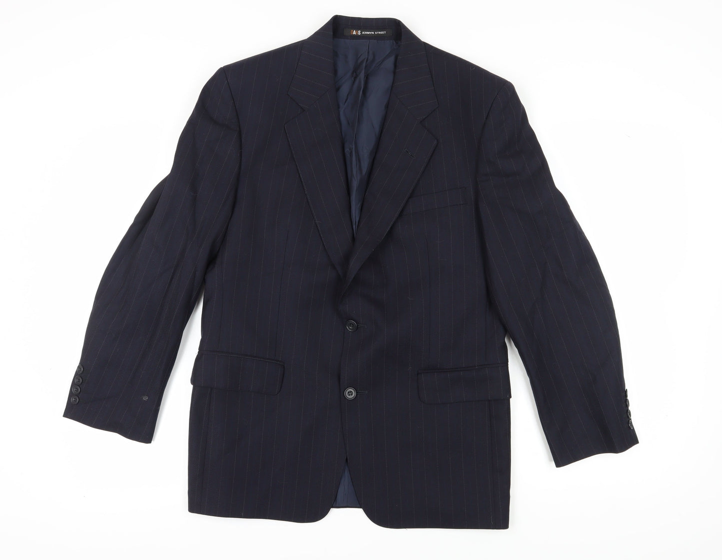 Mens UK Size 38 DAKS Regular Blue Suit Jacket