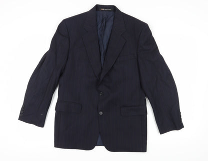 Mens UK Size 38 DAKS Regular Blue Suit Jacket