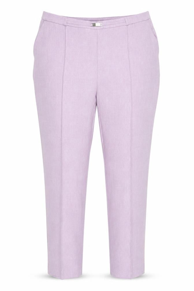 Womens UK Size 22 Honor Millburn Regular Fit Dress Pants Purple Trousers