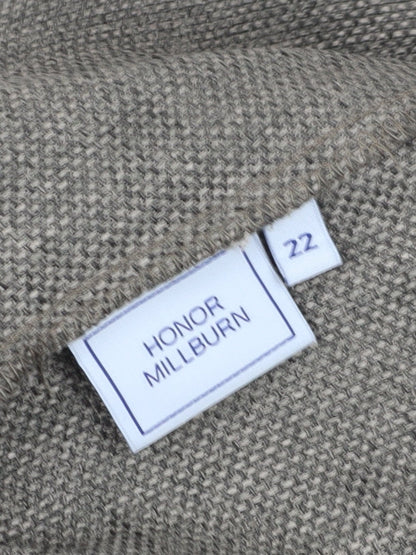 Womens UK Size 22 Honor Millburn Classic Fit Straight Grey Trousers