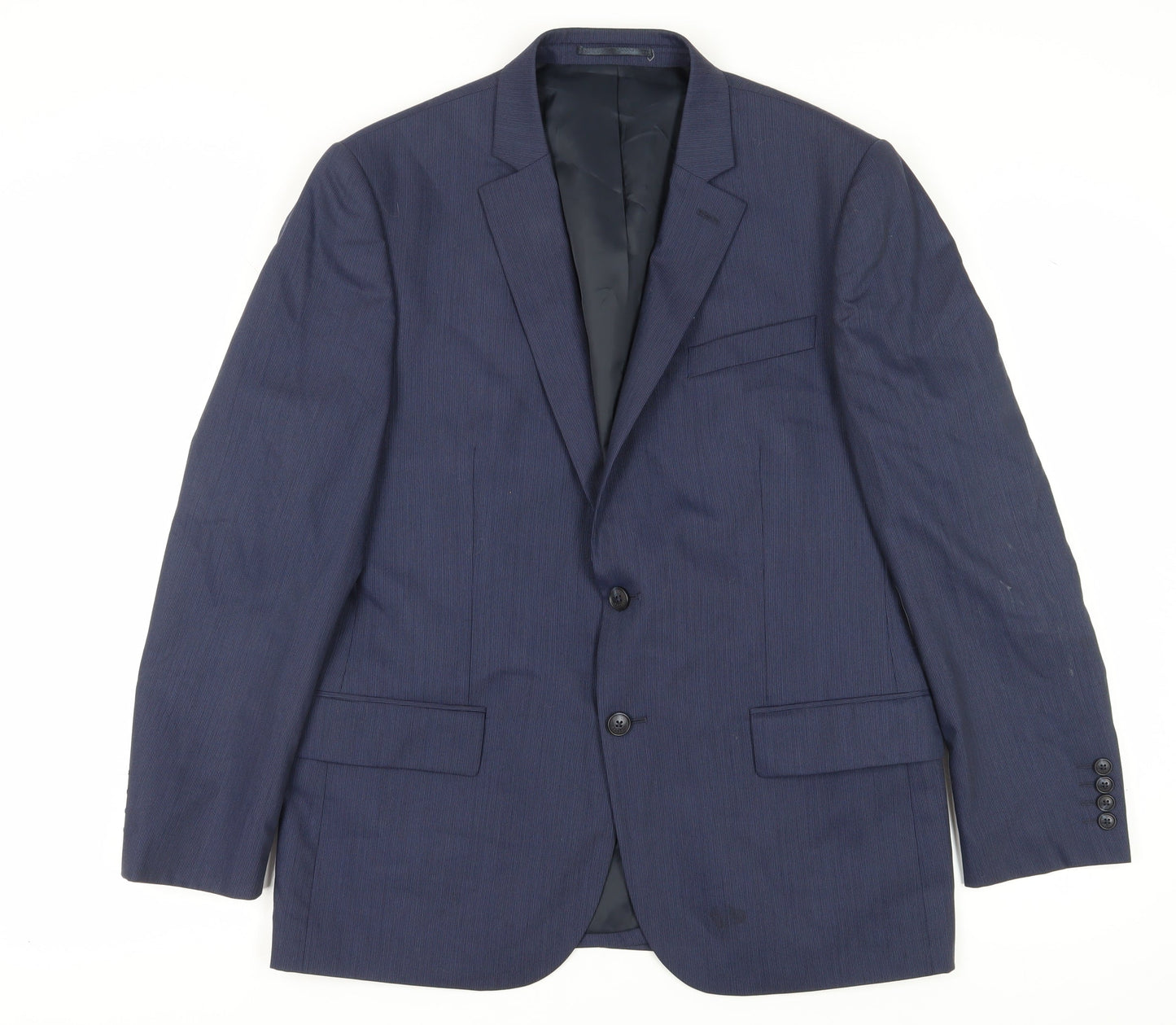 Mens UK Size 42 Jaeger Regular Blue Suit Jacket