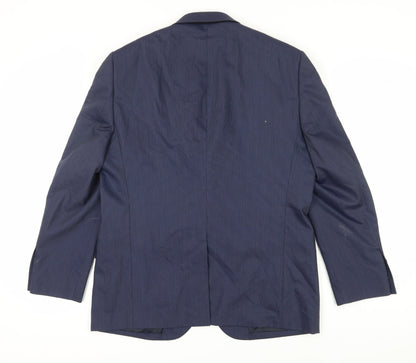 Mens UK Size 42 Jaeger Regular Blue Suit Jacket