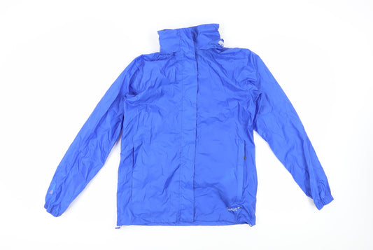 Gelert Women's Blue Rain Coat Waterproof Jacket Size 8