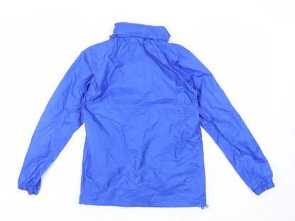 Womens UK Size 8 Gelert Blue Rain Coat