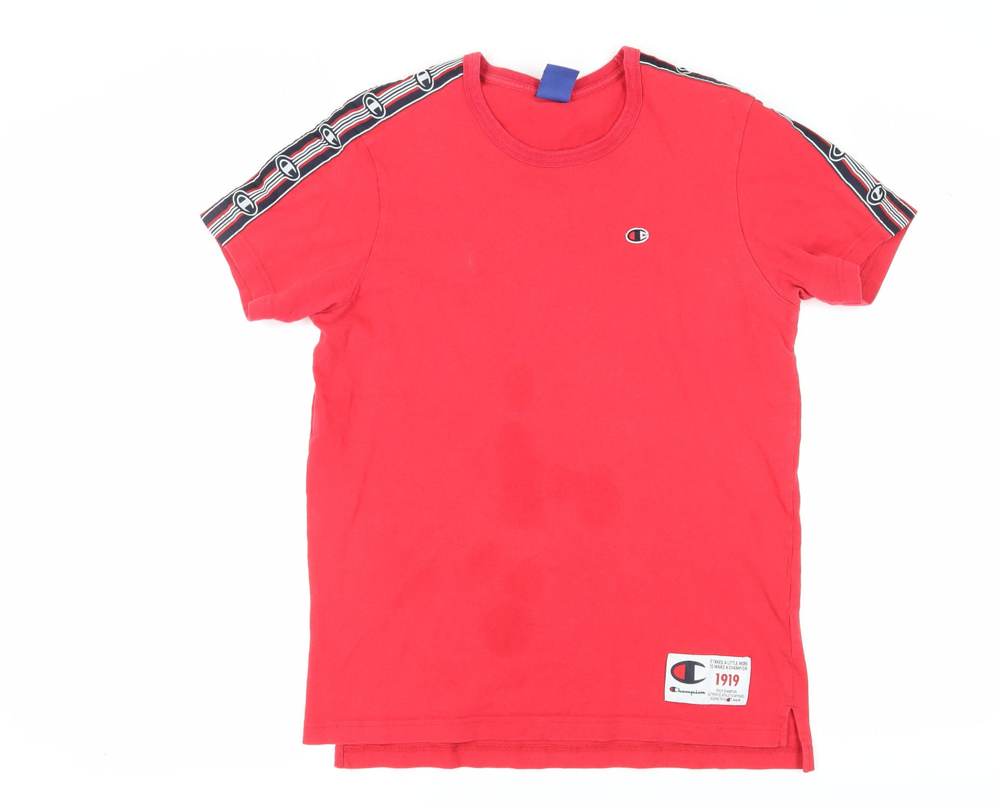 Mens UK Size S Champion Red  T-Shirt