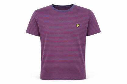Mens UK Size M Lyle & Scott Purple  T-Shirt