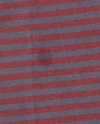 Lyle & Scott Men’s Purple Striped Cotton T-Shirt M