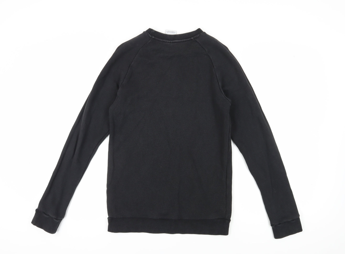 Adidas Unisex Black Pullover Sweatshirt XS