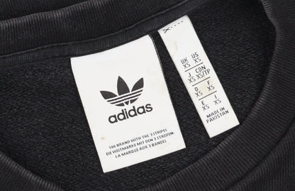 Adidas Unisex Black Pullover Sweatshirt XS